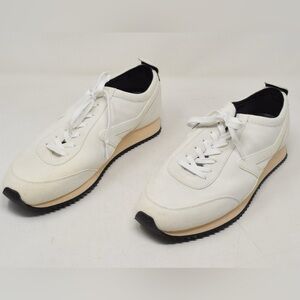 rag & bone | Men’s Retro Runner Suede Sneakers | White | Size 11 (EU 44)